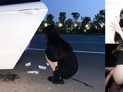 大学声乐老师，极品反差婊超骚土豪福利73V,一个音乐才女刚唱完歌就被土豪拉到豪车里车震【购买更多车震资源简介】